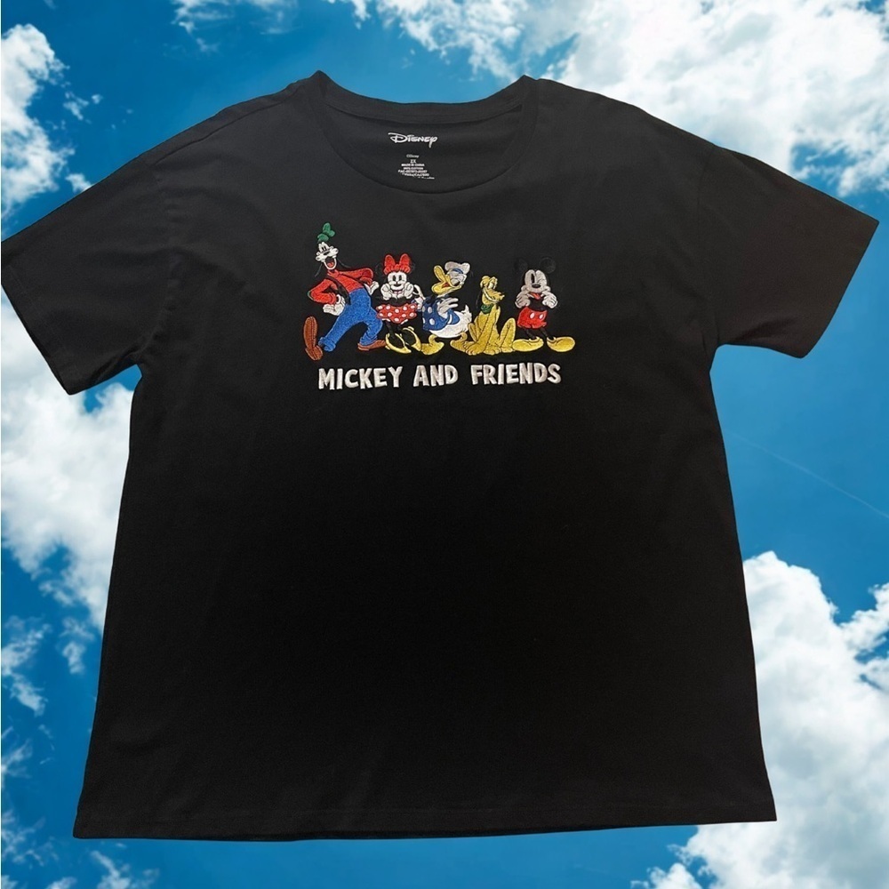 Disney Embroidered Mickey and Friends Tee - Picture 2 of 7